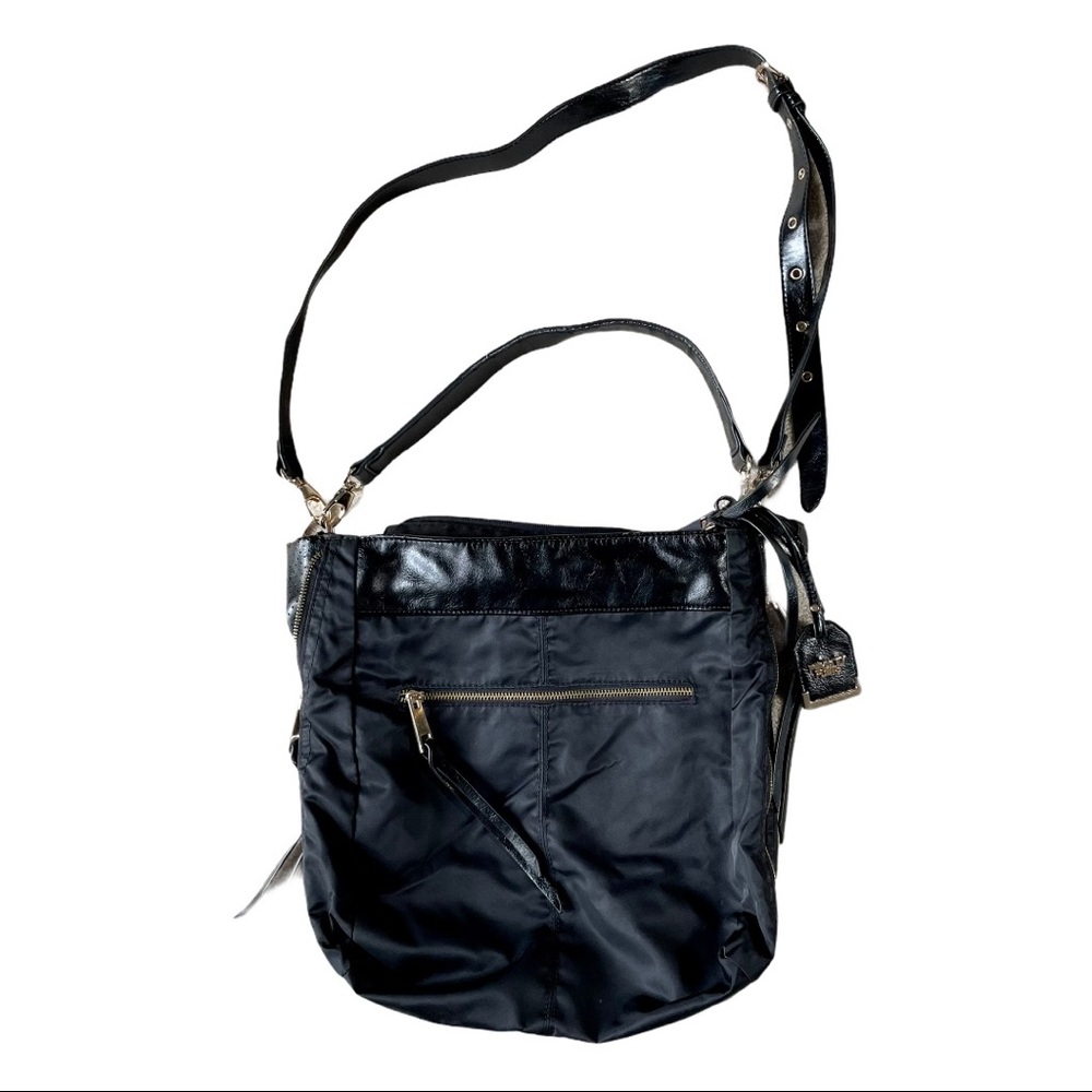 Poverty Flats Large Black Bag Purse Crossbody